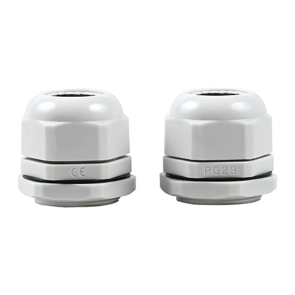 PG Nylon Cable Glands Screw Joints for Enclosure Wires Plastic - PG 29