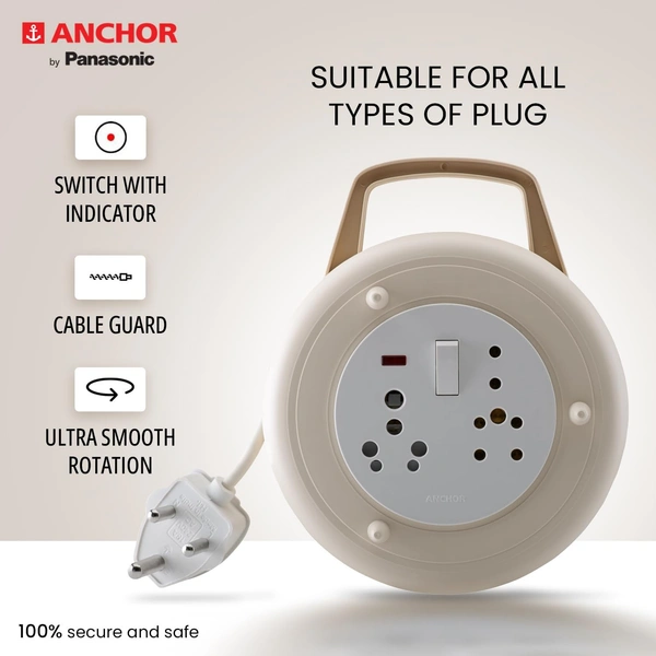 Anchor Dyna 16A 3Pin Flex Box 4Mtr - 3381