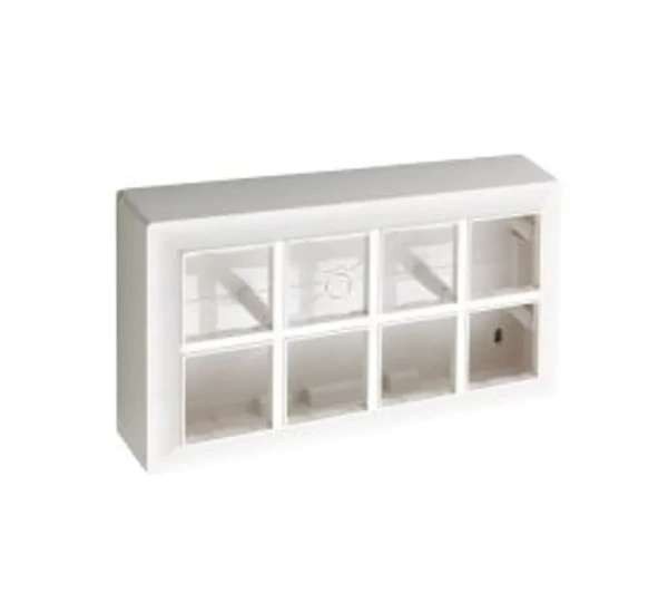 Hi Fi 16M Modular Plate with PVC Box Hi Fi - 16M