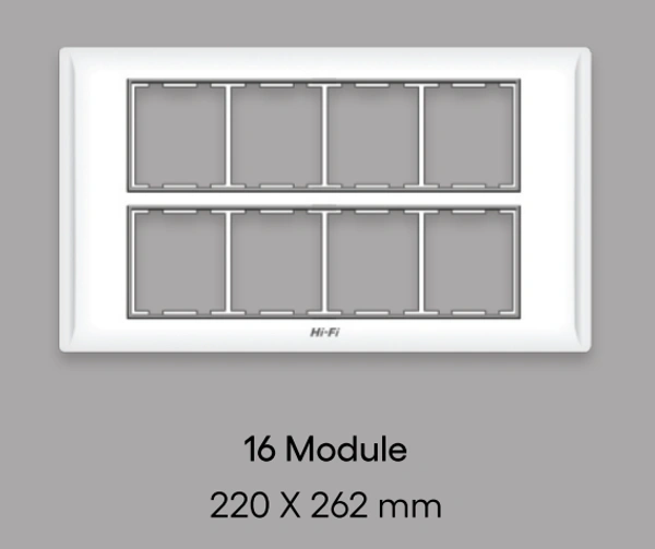 Hi Fi HiFi Plate 16M Silverline