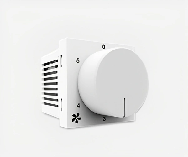 Hager fan regulator 120W White- 2M - WSNFC22