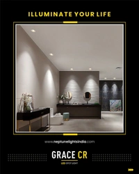 Neptune Lights LED COB GRACE CR White & Rose Gold - 7W - Warm White 3K