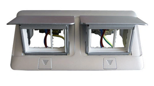 Legrand 6M Popup Box Matt Aluminium (054012)