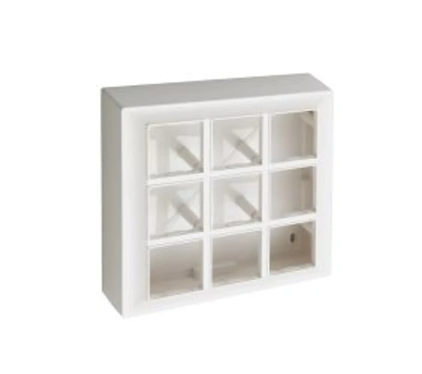 Hi Fi 18M Modular Plate with PVC Box Hi Fi - 18M