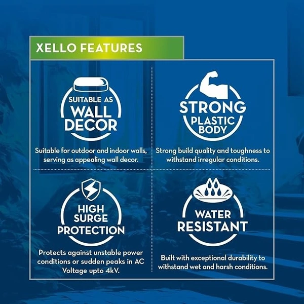 Crompton Xello LED Bulkhead - 10W