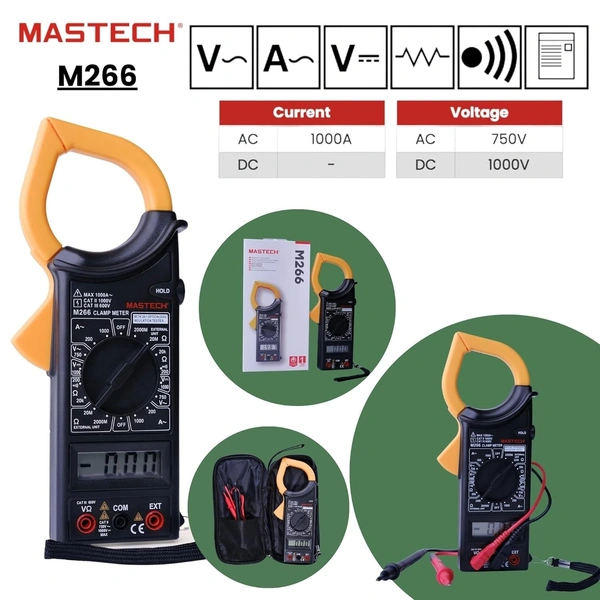MASTECH M266 AC 1000Amp Clamp Meter
