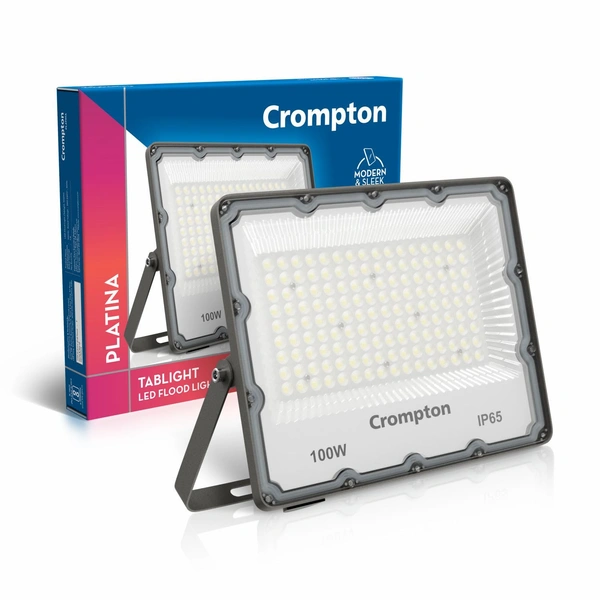 100W LED Flood Light Crompton TabLight Waterproof