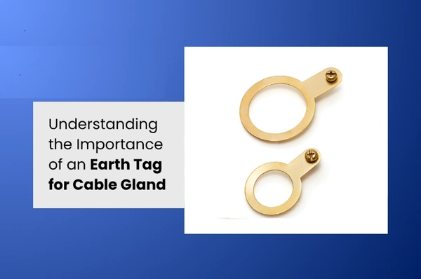 Pomat Earthing Tag With Bolt Nut - 20mm