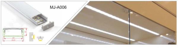 25MM Surface Alumnium Profile (MJ-A006) 2Mtr Length