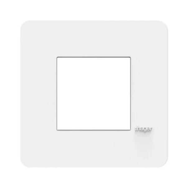 Hager 2M Plate White - WSNCG2