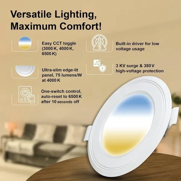 hAVELLS Havells Fazer Neo 3in1 Round LED Panel light - 15W