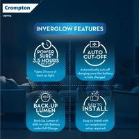 Crompton 22W Led Inverglo Backup Batten