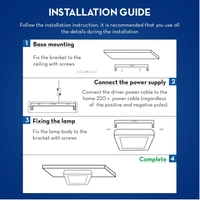 Crompton STYLUS SQUARE SURFACE LED PANEL CROMPTON - 12W