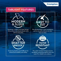 200W LED Flood Light Crompton TabLight Waterproof