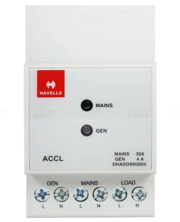 Havells ACCL 3M - Automatic Changeover & Current Limiter - GEN - 4A