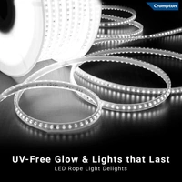 Crompton White LED Rope Light 50mtr 6k