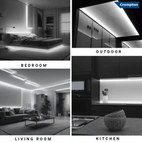 Crompton White LED Rope Light 50mtr 6k