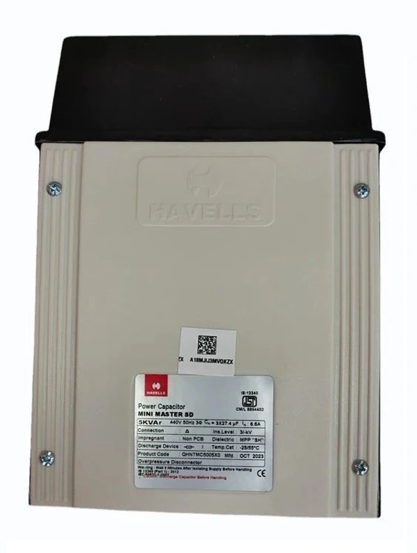 Havells Capacitor 2 KVAR Square Normal Duty (Master) - 2 Kvar