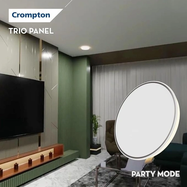 Crompton 15W Trio Panel, Recess LED Downlight - 