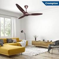 Crompton Seno Prime 1200mm High Speed Ceiling Fan 1 Star - Roast Brown