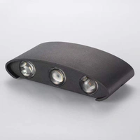 Inglow 6Way UP/DOWN Outdoor light 6X2Watts - MJ204