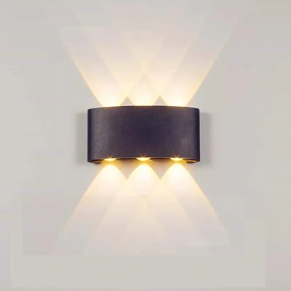 Inglow 6Way UP/DOWN Outdoor light 6X2Watts - MJ204
