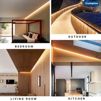 Crompton Warm White LED Rope Light 50mtr - Warm White