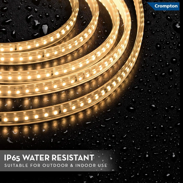 Crompton Warm White LED Rope Light 50mtr - Warm White