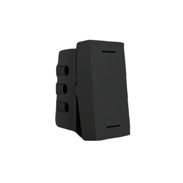 Hager 6A 2 Way Switch Anthracite (Black) - WSNSW21A Hager - 