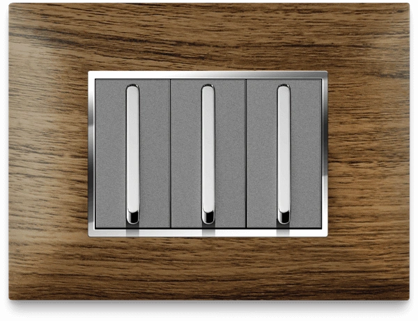 Lisha Turbo Plate- Almound Wood - 1 Module