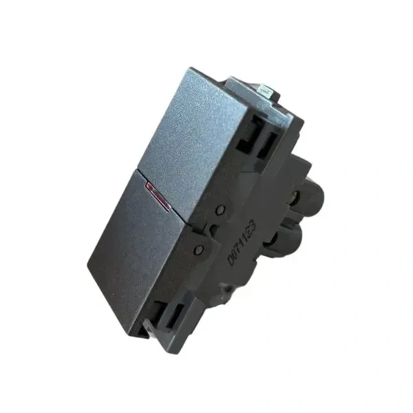 Anchor Penta Modular 6A 1Way Switch Flat Grey 1M