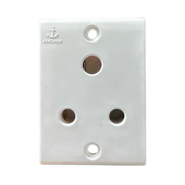 Anchor Penta 6A 3 Pin Socket ISI