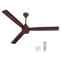 Crompton Energion Regmote 1200mm BLDC Ceiling Fan BEE 5 Star -  Brown - Brown