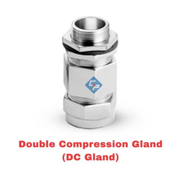 70MM 2 3/4" Double Compression Brass Cable Gland - (2-3/4") 70MM