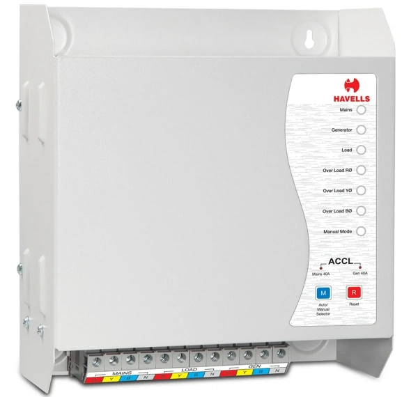 Havells 40A 3Phase TPN ACCL- Automatic Changeover & Current Limiter