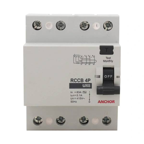 Anchor RCCB FP - 25A 100mA