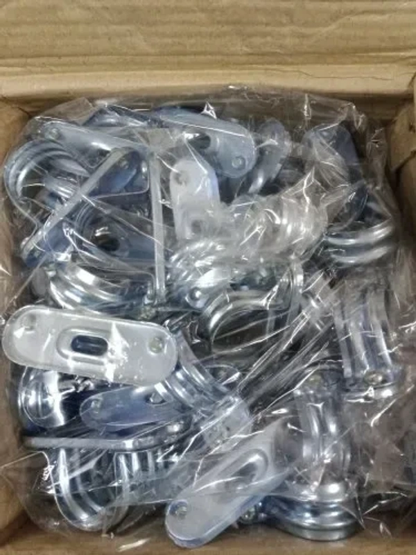 19MM / 20MM GI Bar Saddle / Clamp (72 Nos / Box) - 19MM / 20MM