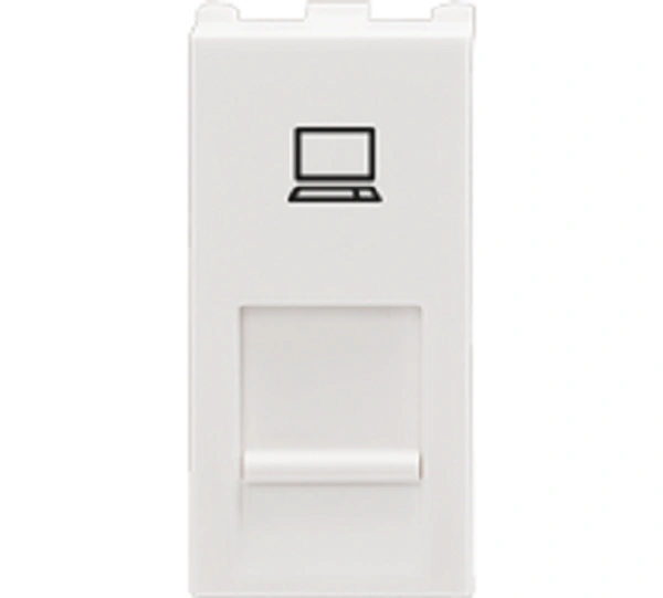 Panasonic Europa CAT6 RJ45 Socket White - WIPM24886