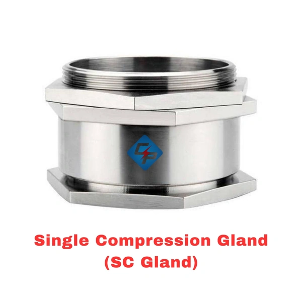 16MM 5/8" Single Compression Brass Cable Gland - (5/8") 16MM