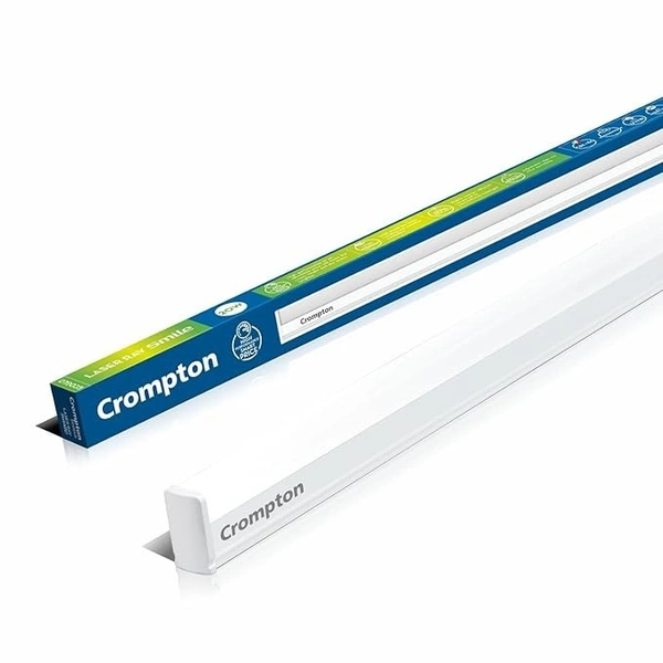 Crompton 20W 4Ft Led Batten Laser Ray Smile 6k