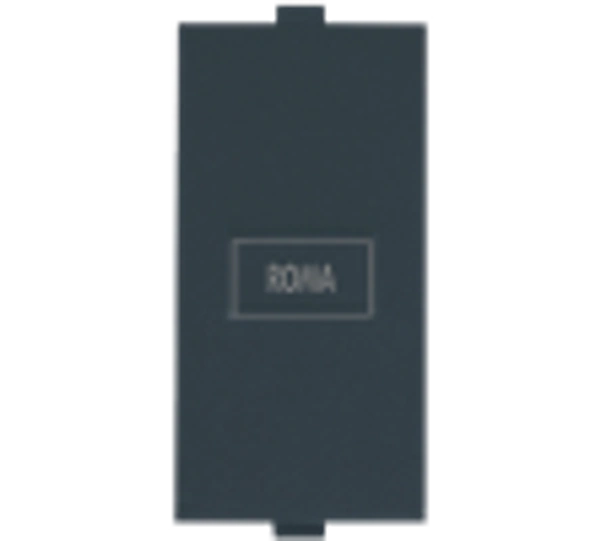 Anchor Roma Blank Plate - Black