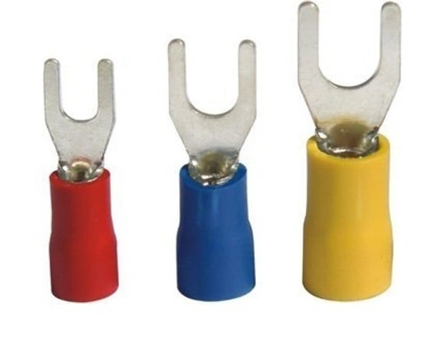 Dowells 2.5 Sqmm Fork Insulated Lugs Dowells - 2.5 SQMM (BLUE)
