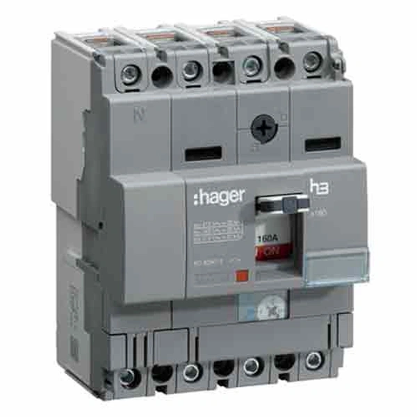 Hager FP 18ka MCCB Hager - 160A FP MCCB - HDA161Z