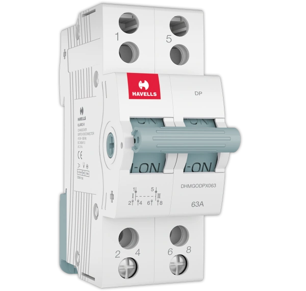 Havells DP Single Phase MCB Changeover  - 40A