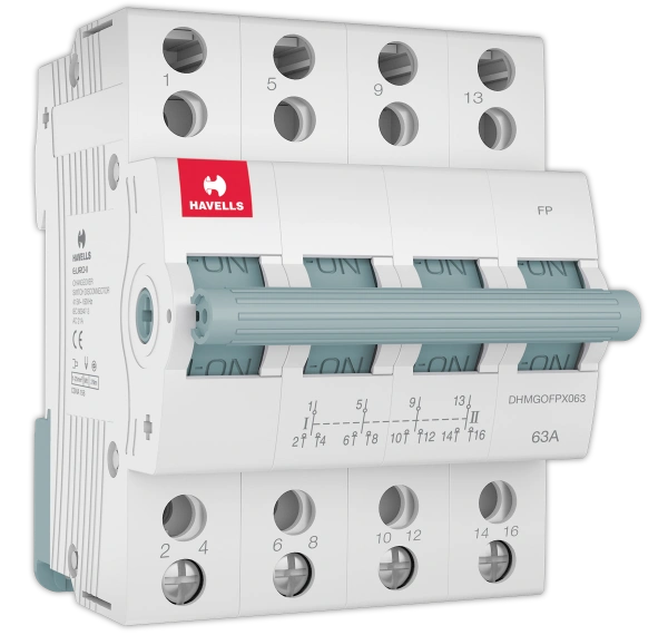 Havells FP Three Phase MCB Changeover - 25A