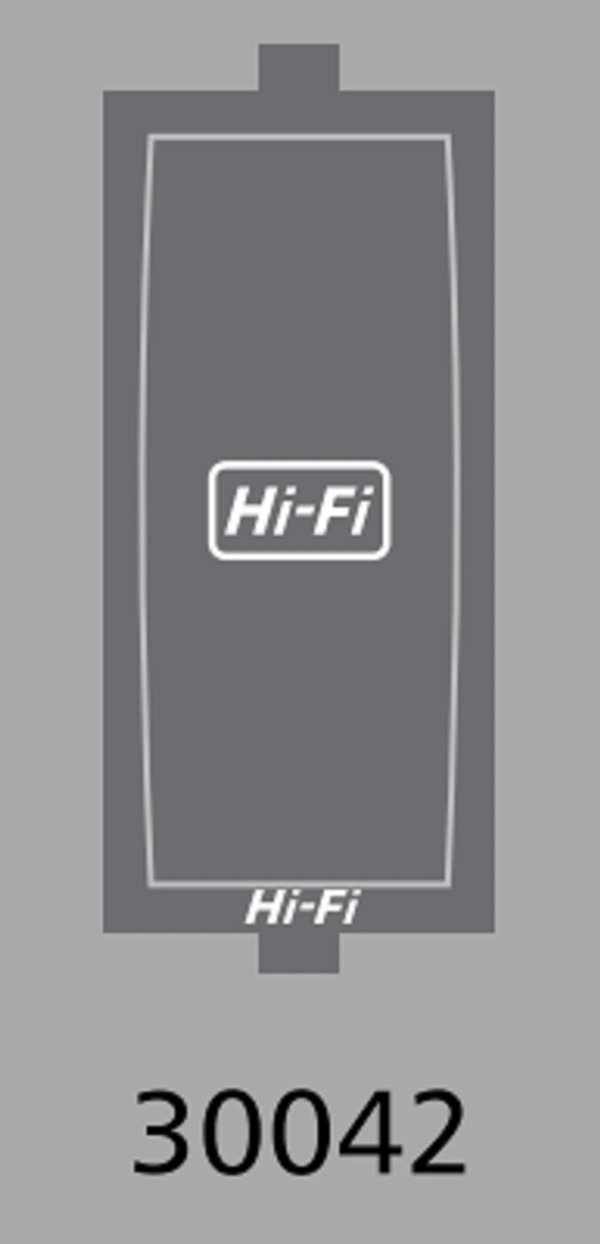 Hi Fi HiFi Blank Plate
