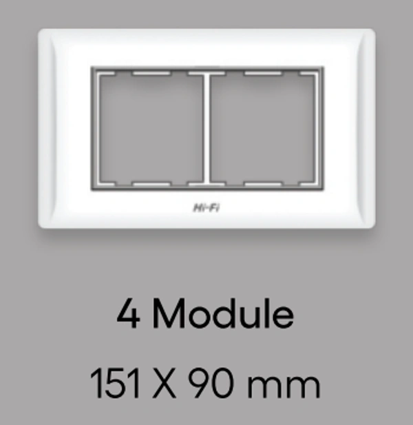 Hi Fi HiFi Plate 4M Silverline