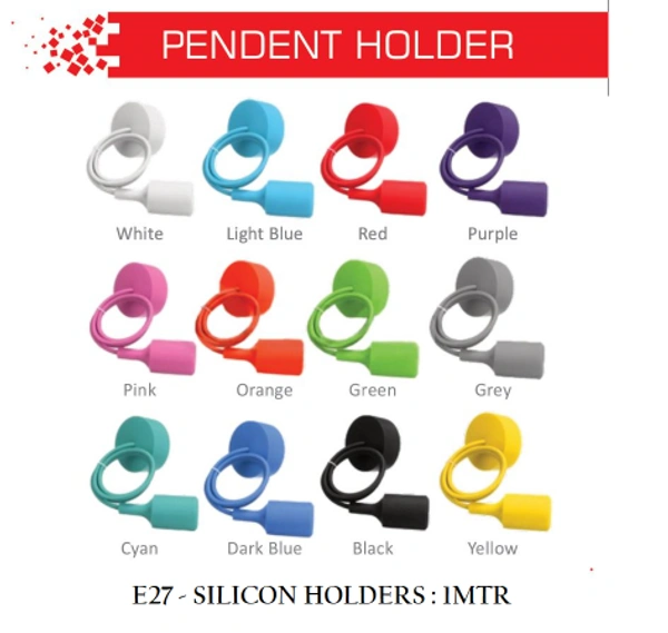 Inglow E27 Silicon Pendent Holder (MJ-86)