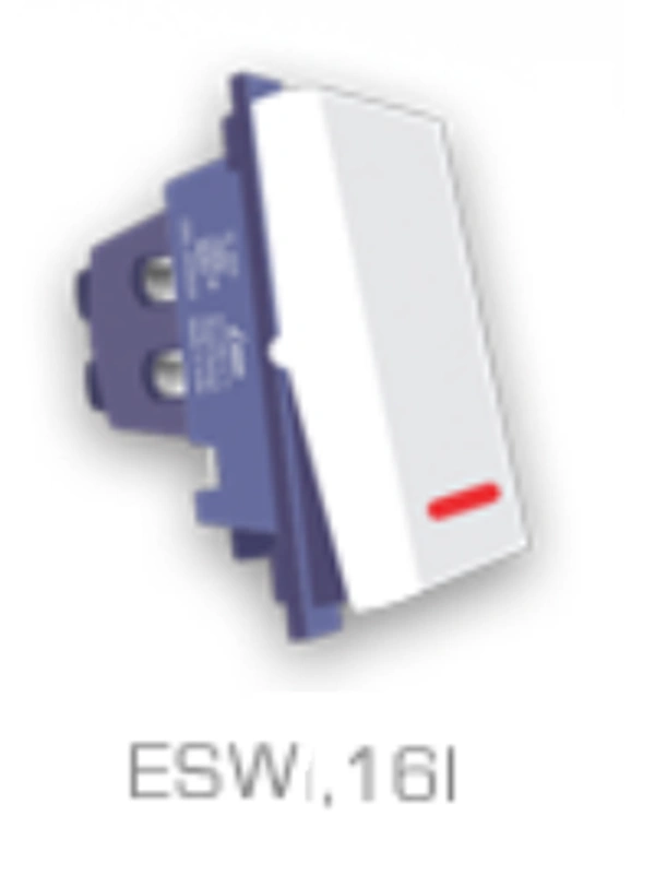 Leon 16A 1Way Switch With Indicator Elegant