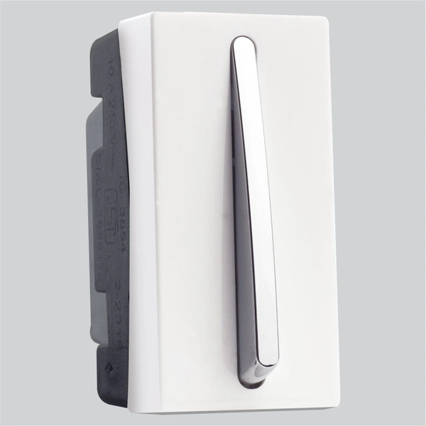 Lisha Spl7 Slimz 10A 1Way Switch-White